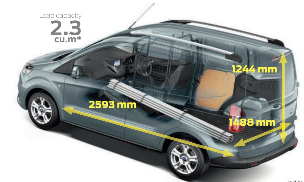 Ford Transit Courier Dimensions Van Guide