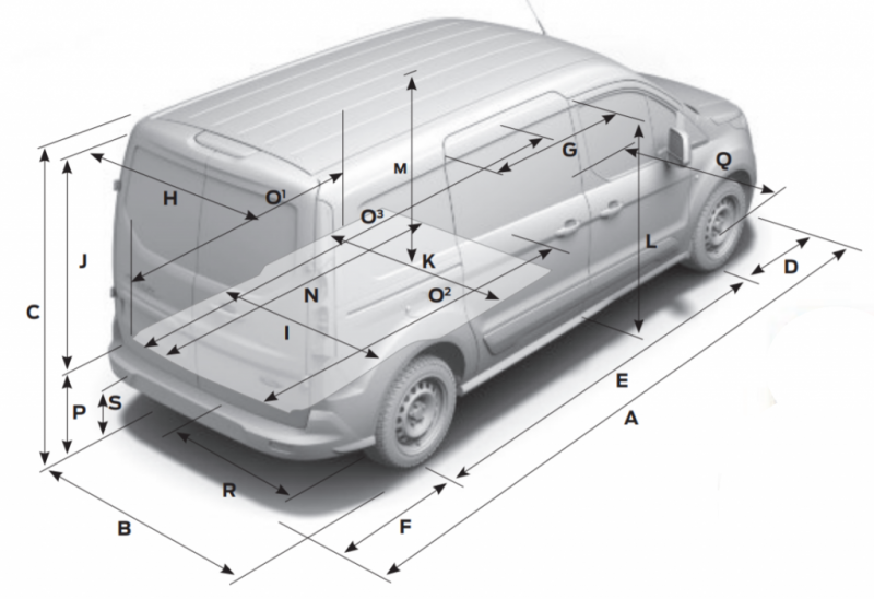 Ford Transit Connect Dimensions Guide Van Guide